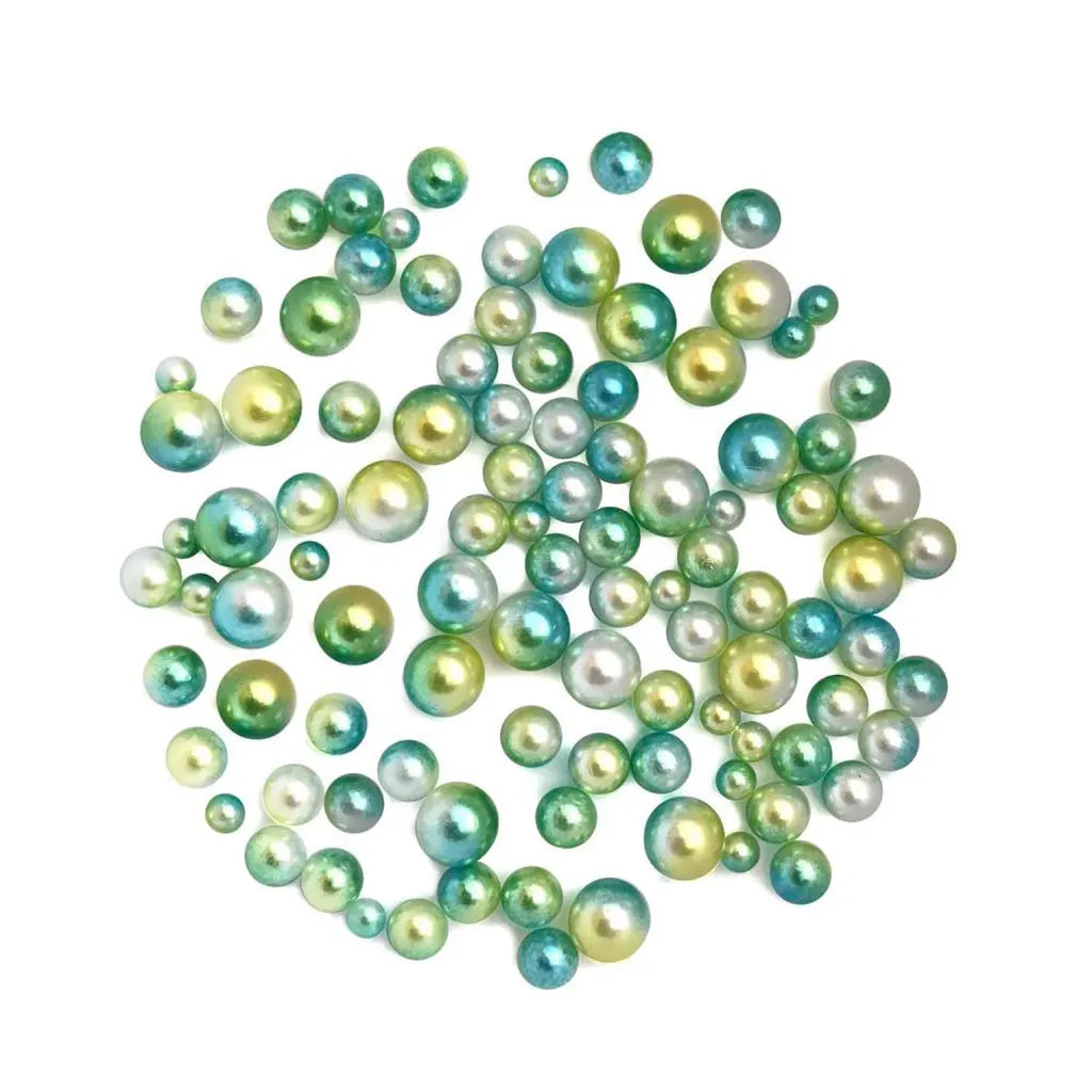 Buttons Galore Pearlz Embellishment Pack 15g Tahitian