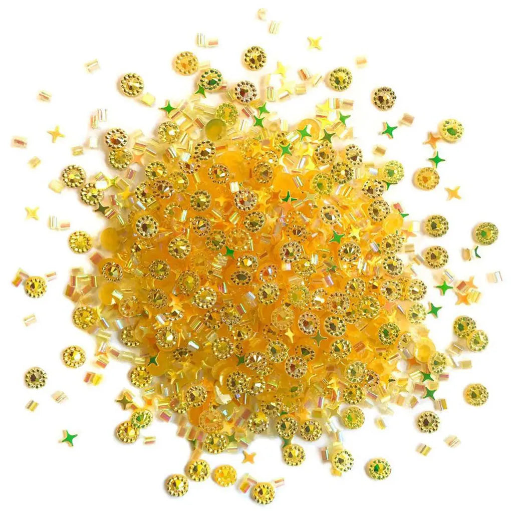 Buttons Galore Doodadz Embellishments Gold Rush