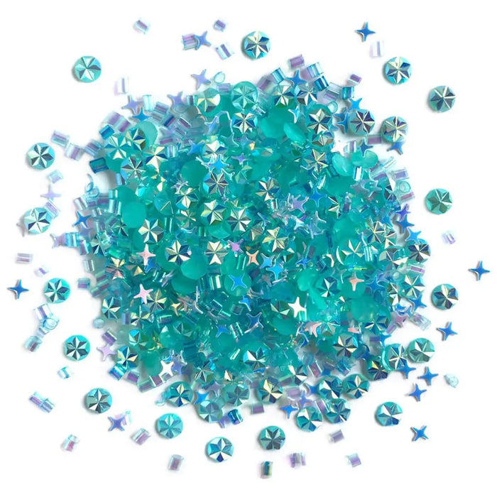 Buttons Galore Doodadz Embellishments Caribbean Sea