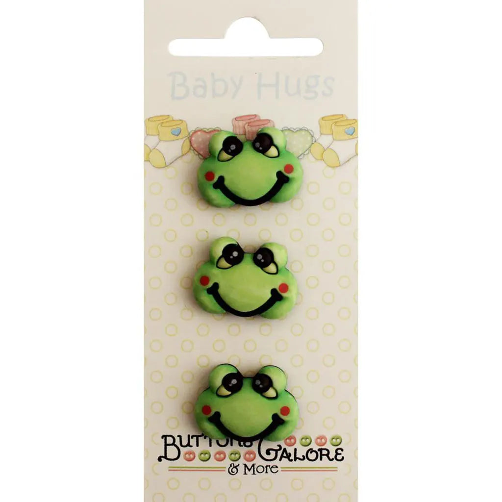 Buttons Galore Baby Hugs Buttons Froggy