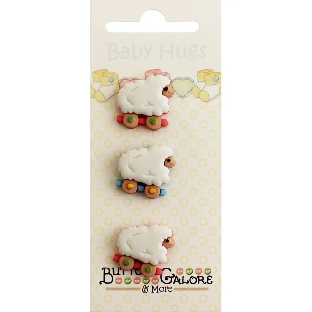 Buttons Galore Baby Hugs Buttons Sheep