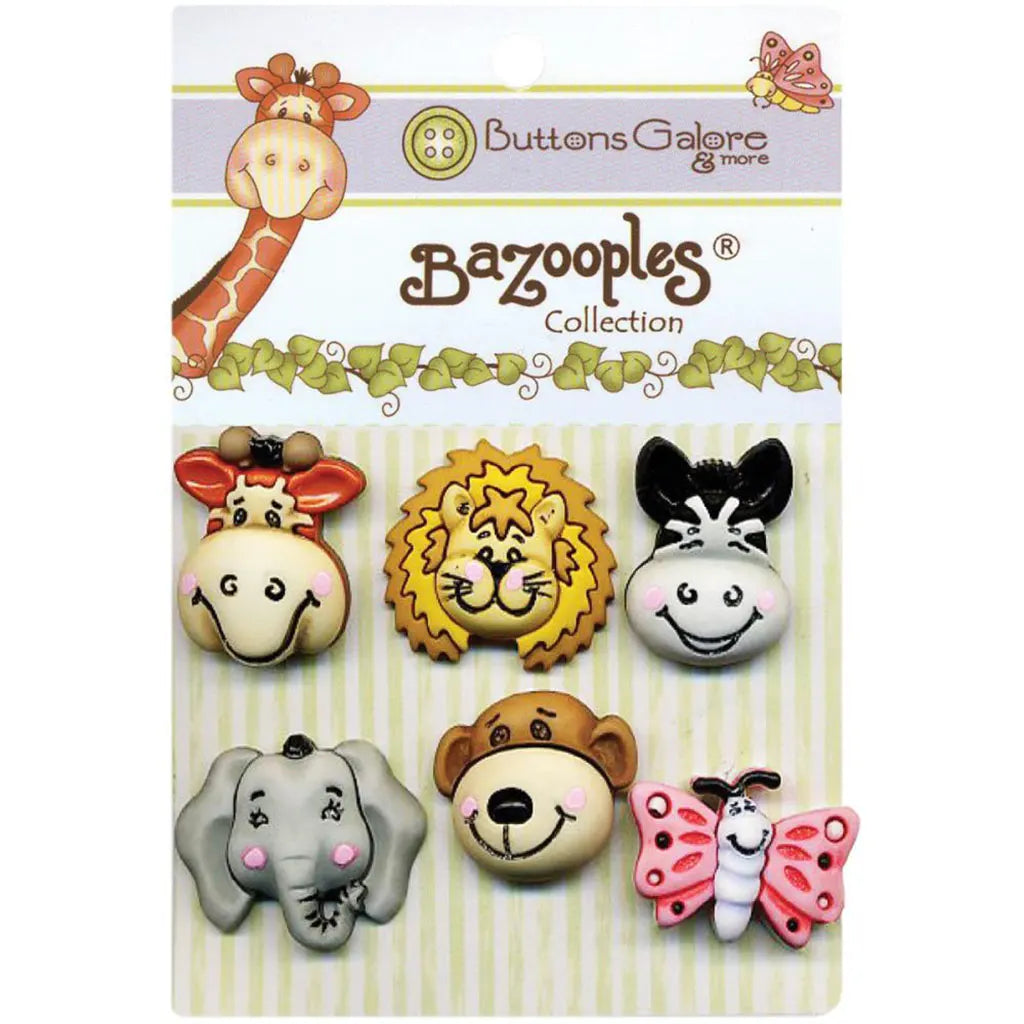 Buttons Galore BaZooples Buttons Gertrude &amp; Friends