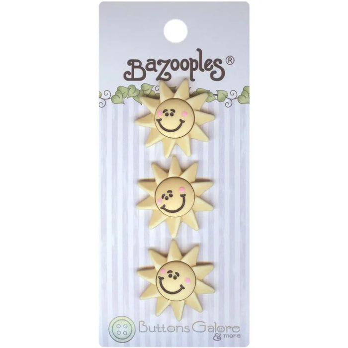 Buttons Galore Bazooples Buttons Sun