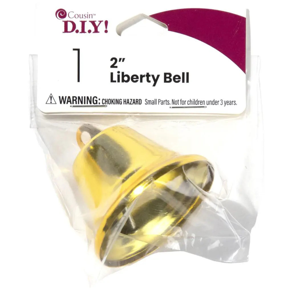 CousinDIY Liberty Bell 2" 1/Pkg Gold