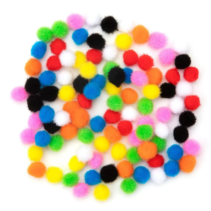CousinDIY Pom-Poms 10mm 100/Pkg Multi