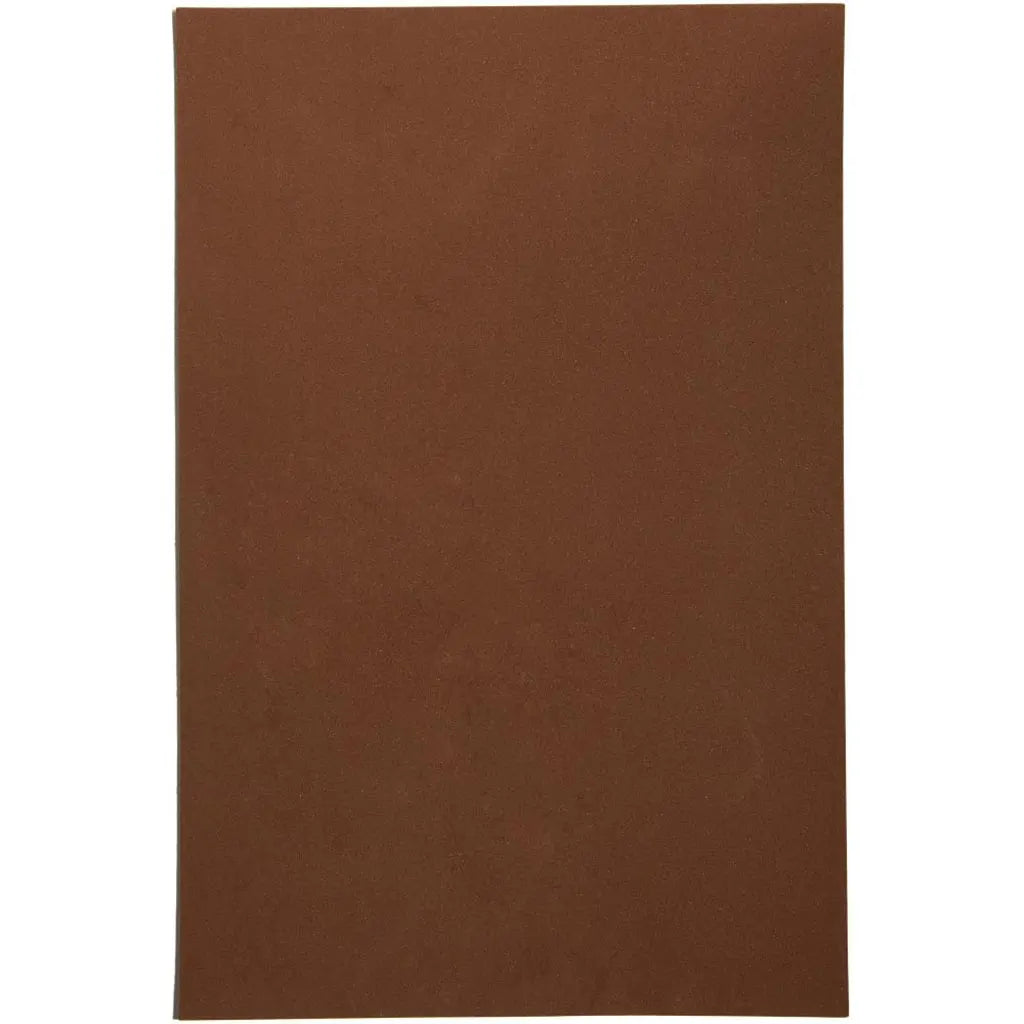 CousinDIY Foam Sheet 12"X18" 2mm Cocoa Brown