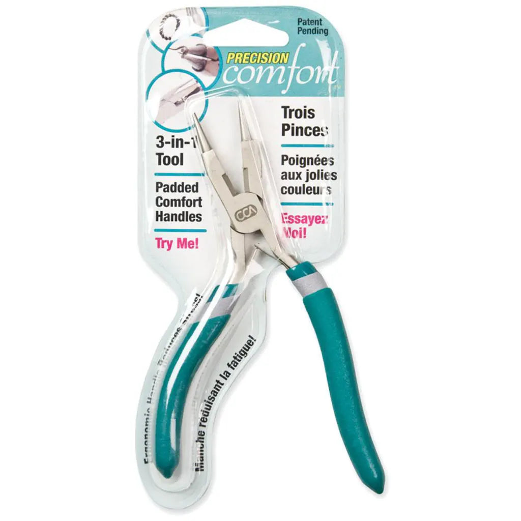 CousinDIY Precision Comfort 3-In-1 Pliers 6"