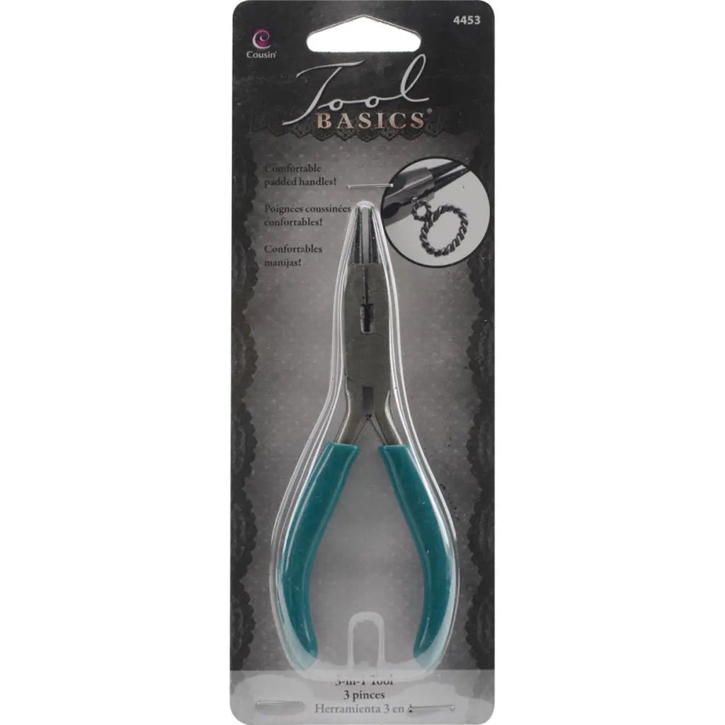 CousinDIY Tool Basics 3-In-1 Pliers 3"