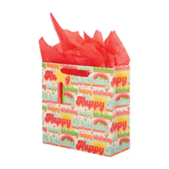 Birthday Groove Medium Square Bag