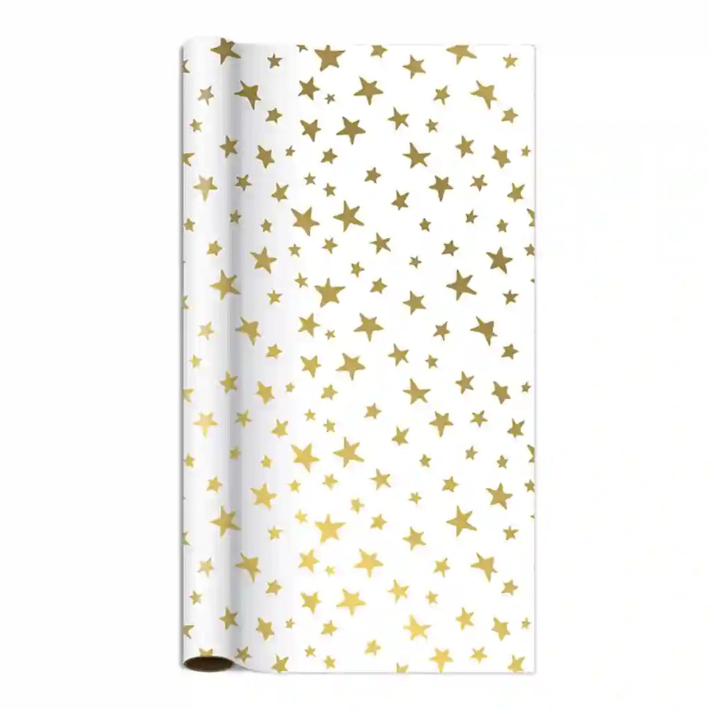 Golden Stars Roll Wrap, 5ft