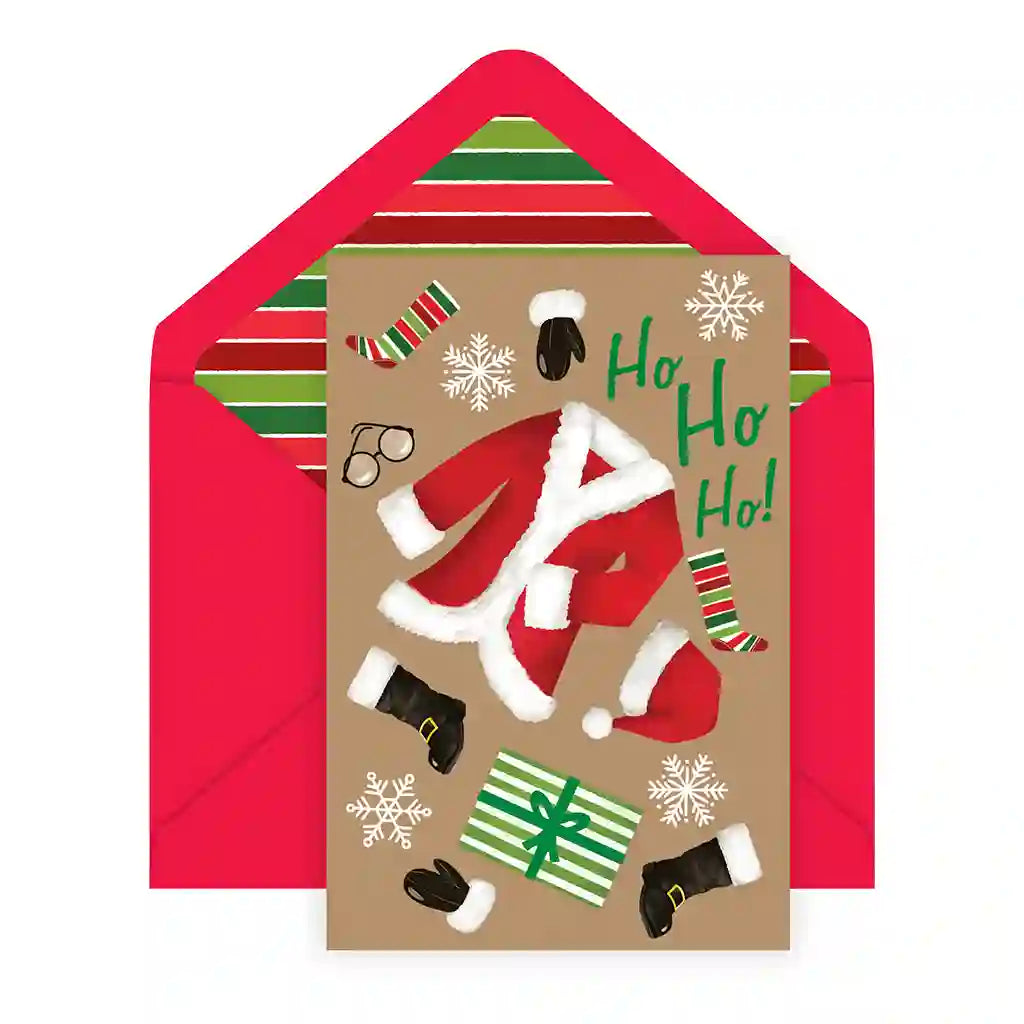 Santa's Wardrobe Medium Cards, 5ct