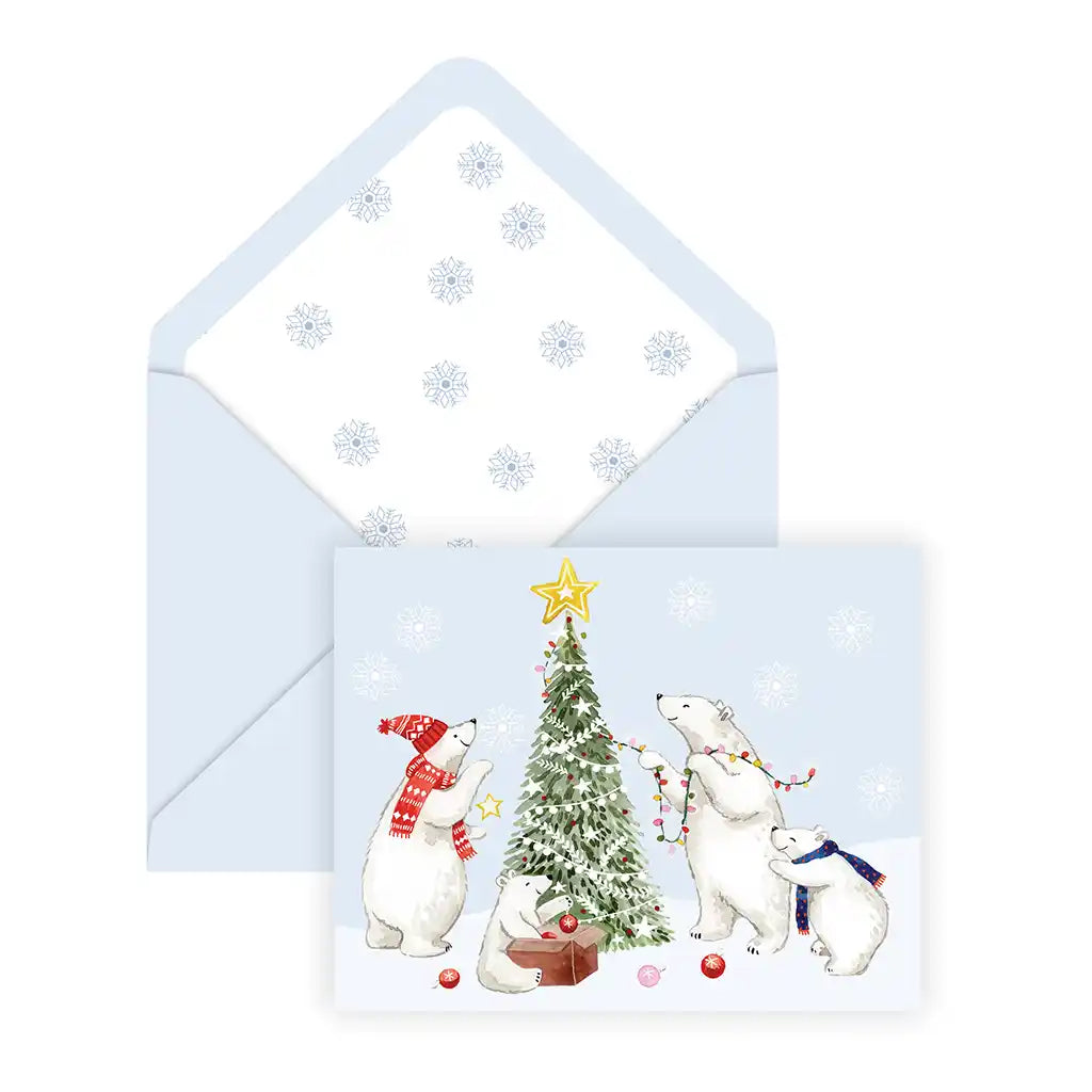 Polar Fete Small Cards, 5ct