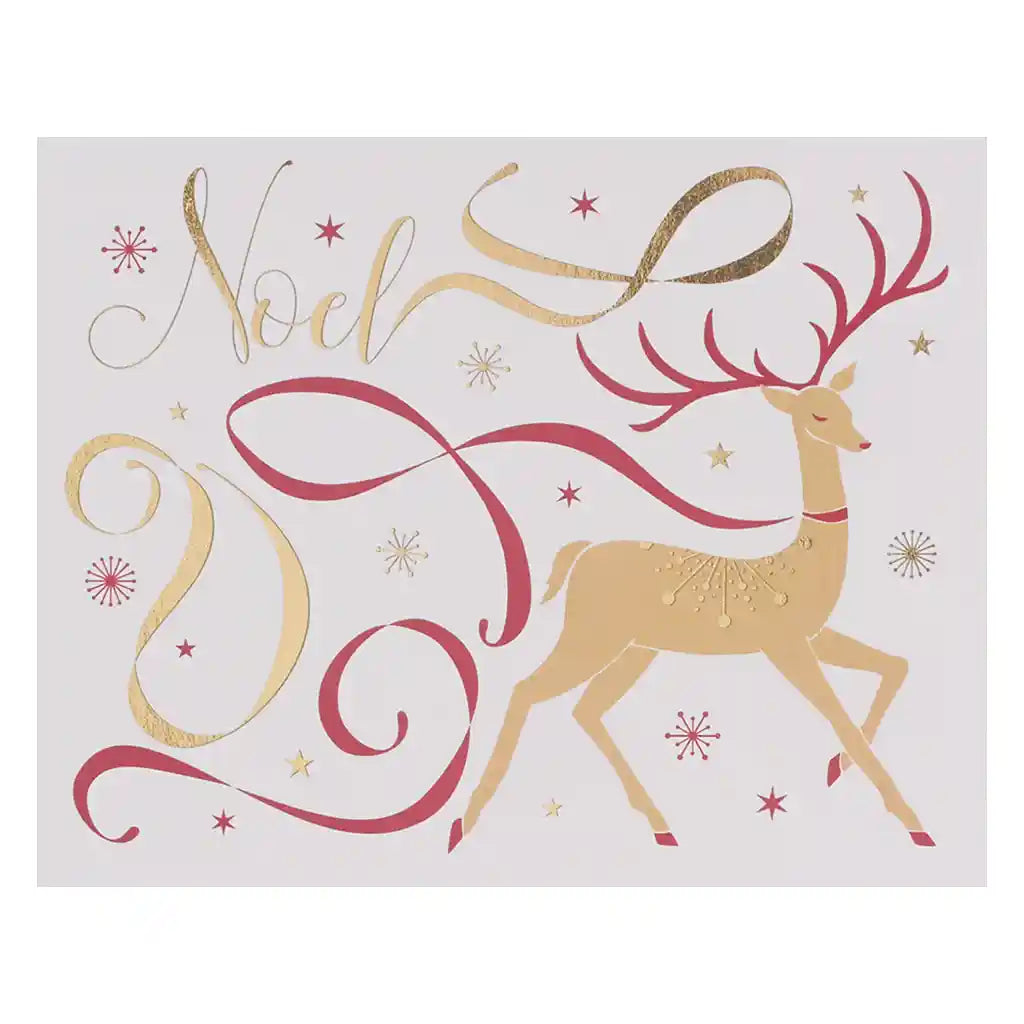 Rhythmic Reindeer Small Cards, 5ct