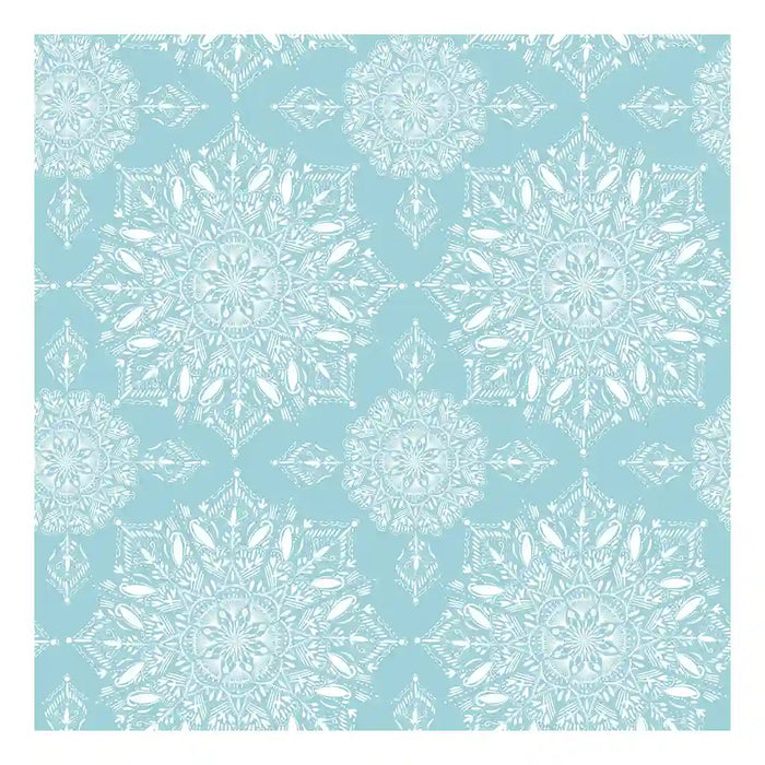 Winters Mandala Jumbo Roll Wrap, 10ft