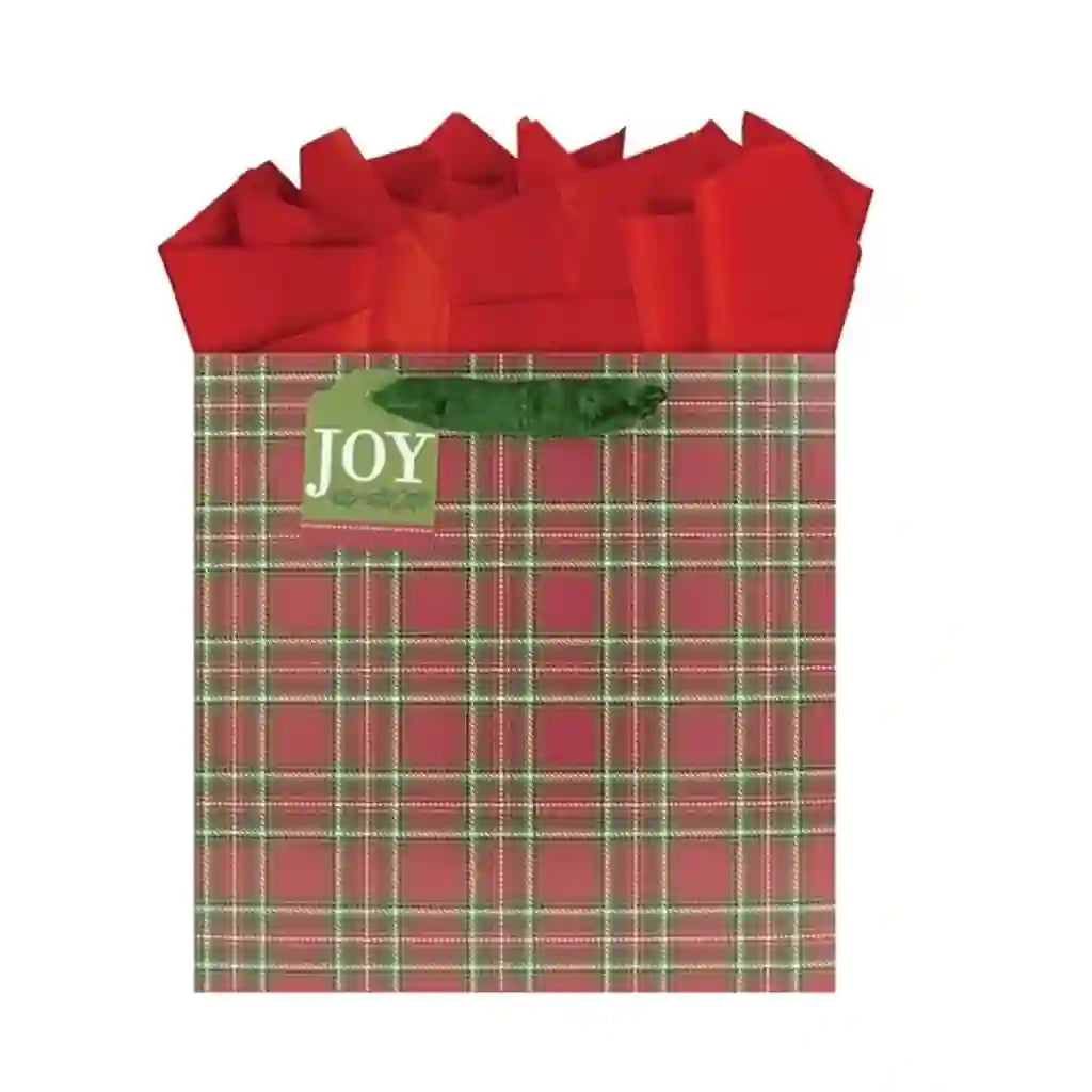 Timeless Tartan Medium Square Bag