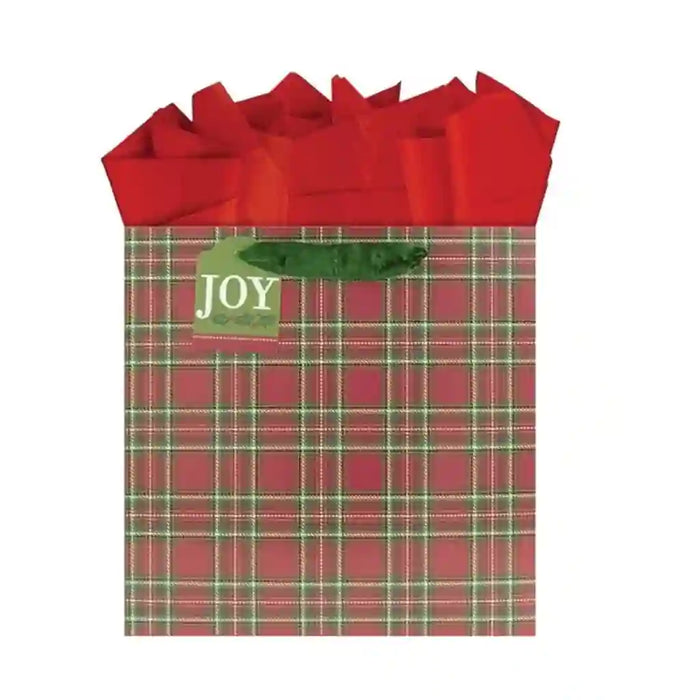 Timeless Tartan Medium Square Bag