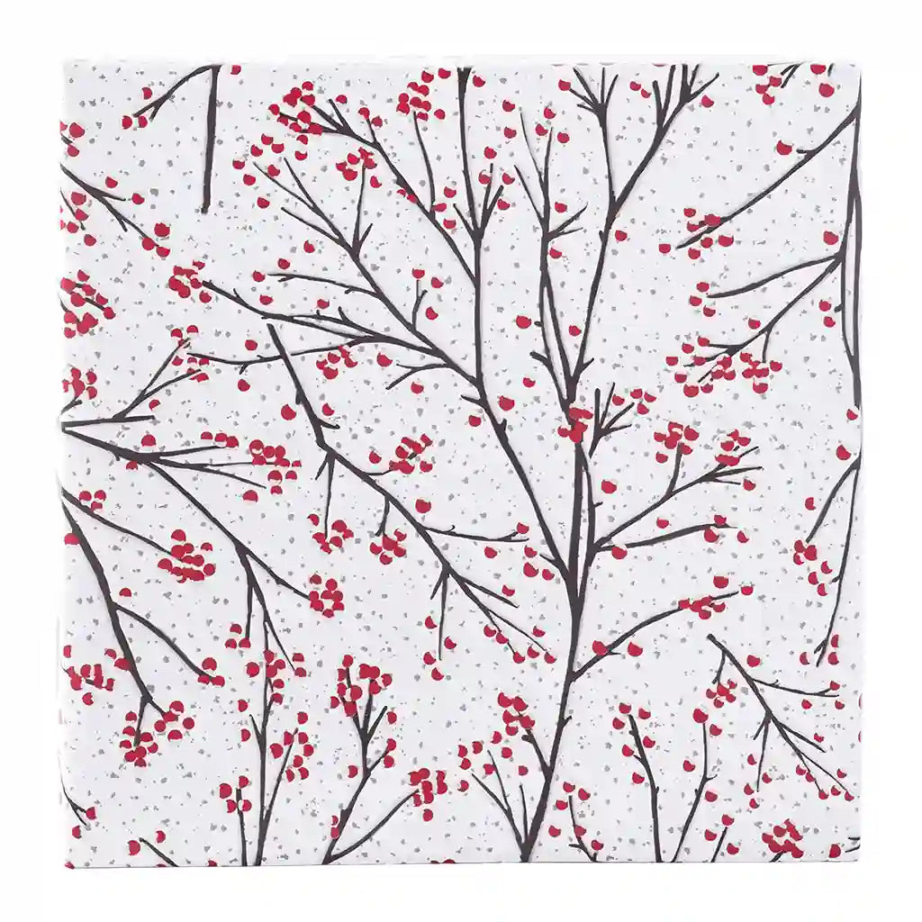 Winter Branches Jumbo Roll Wrap, 8ft