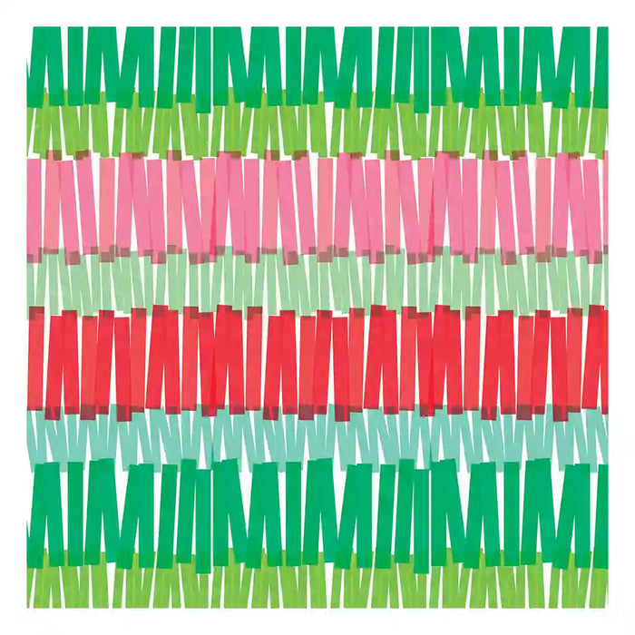 Holiday Fringe Jumbo Roll Wrap, 10ft