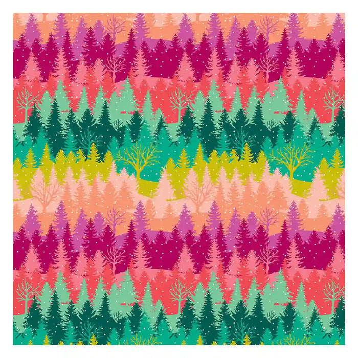 Colorful Timbers  Jumbo Roll Wrap, 10ft