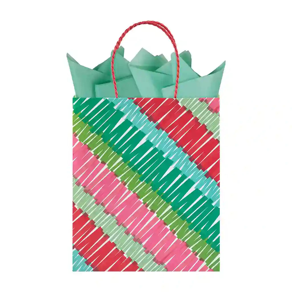 Holiday Fringe Large Tote Bag