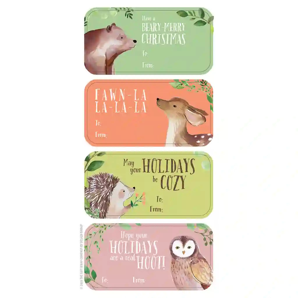 Out in The Woods Label Pack