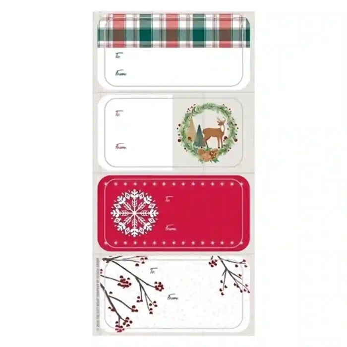 Homestead Greeting Label Pack