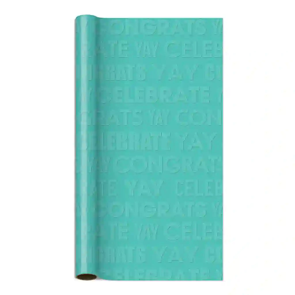 Brights Text Roll Wrap, 5ft