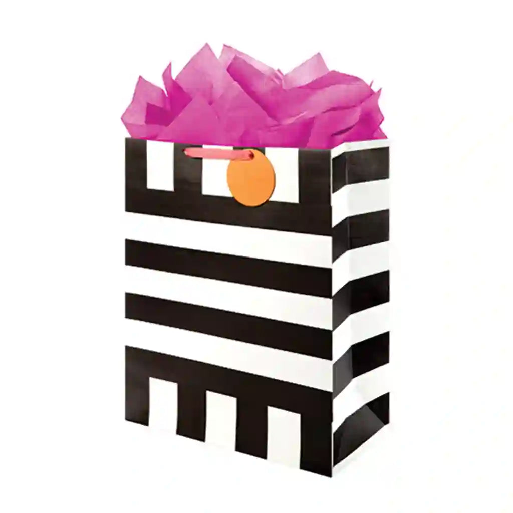 Mod Textile Black Jumbo Bag