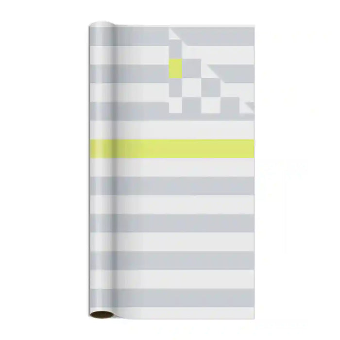 Stripe & Checkerboard Roll Wrap, 5ft
