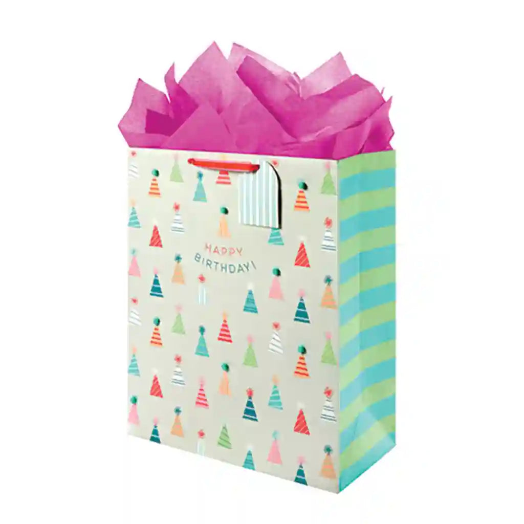 Contrast Party Hats Jumbo Bag