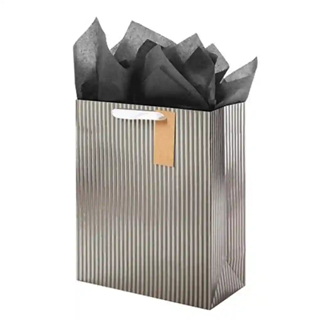 Natural Stripe Large Bag