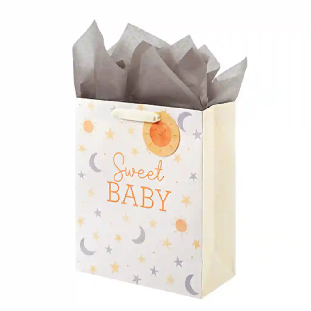 Sun Moon Stars Large Bag