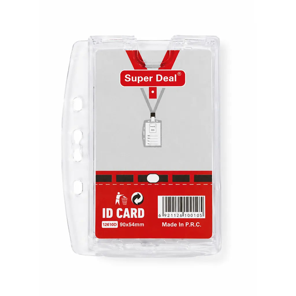 Doubled Side Use Acrylic Badge 90x54mm