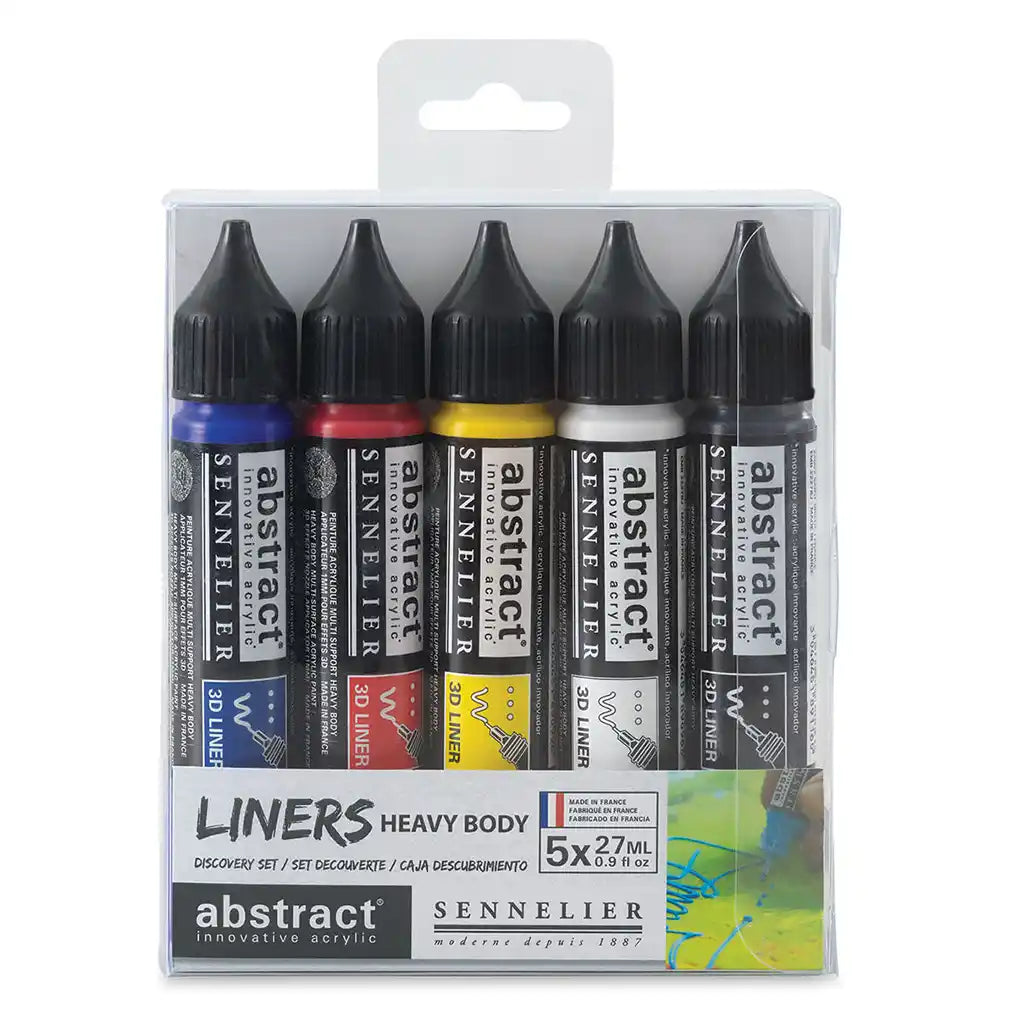 Sennelier Set of 5 x 27ml Abstract Liners
