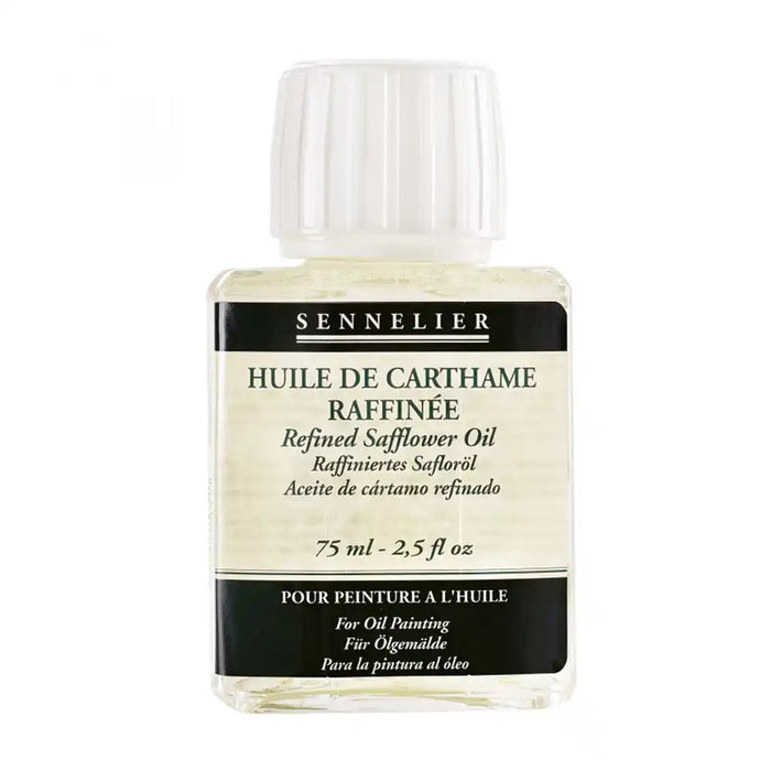 Sennelier Refined Safflower Oil Jar of 75ml - 2.58oz