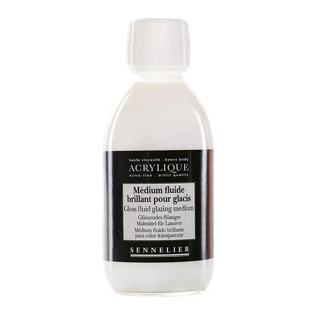 Sennelier Gloss Fluid Glazing Medium Jar