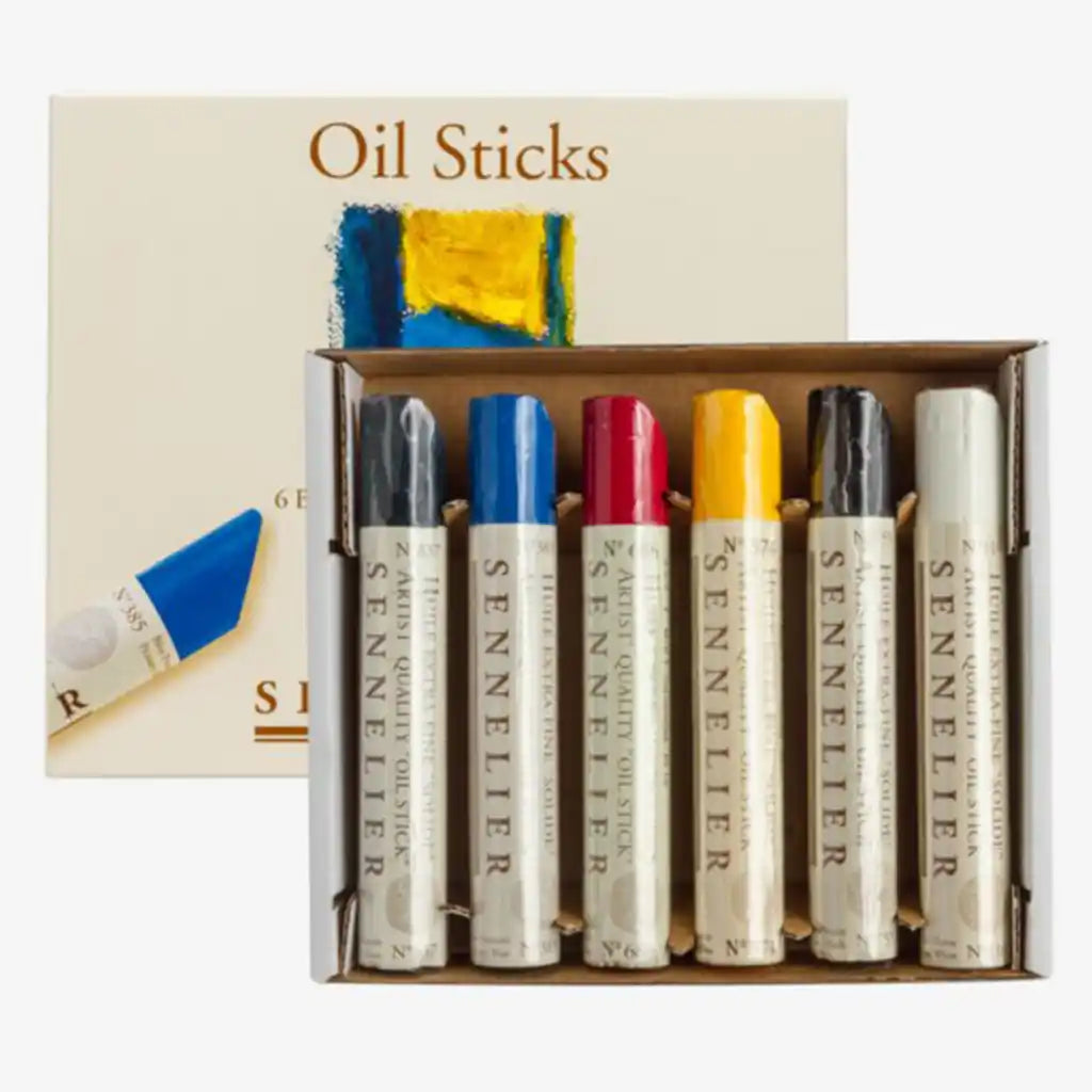 Sennelier Artist Oil Stick Set Of 6
