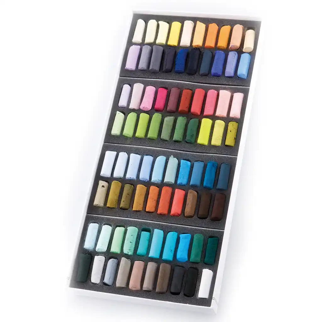 Sennelier Cardboard Box - 80 1/2 Pastels AL'Ecu Plain Air