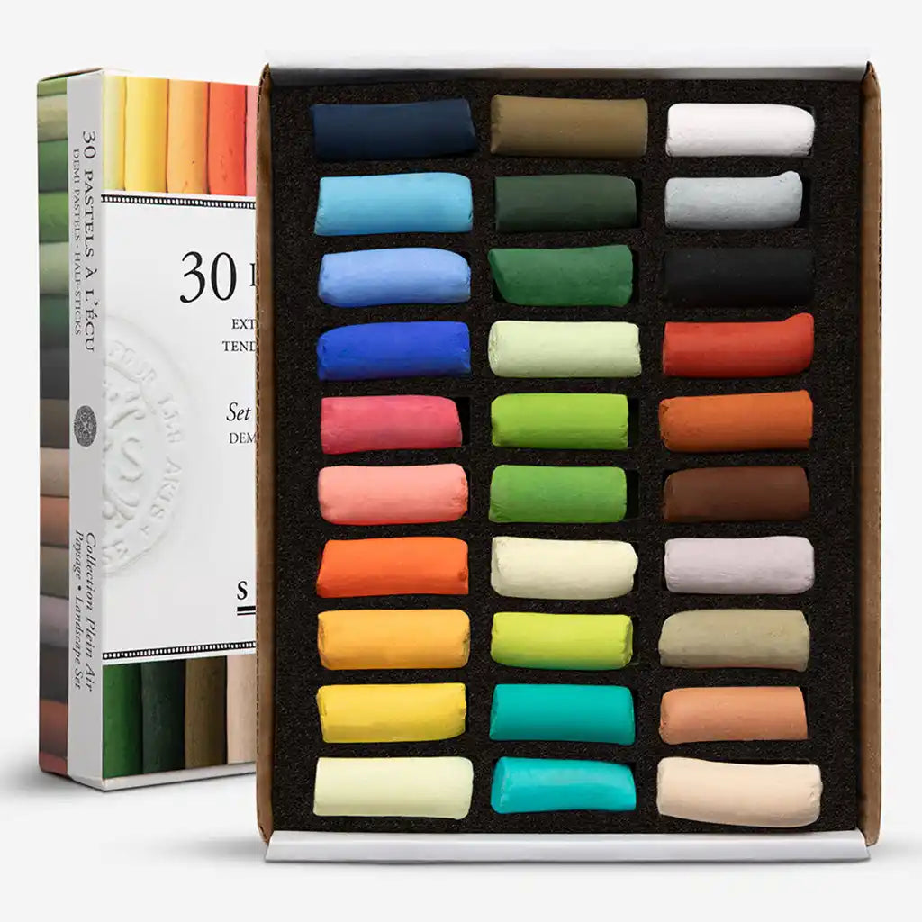 Sennelier Artist Soft Pastel Cardboard Box 30 1/2 Landscape