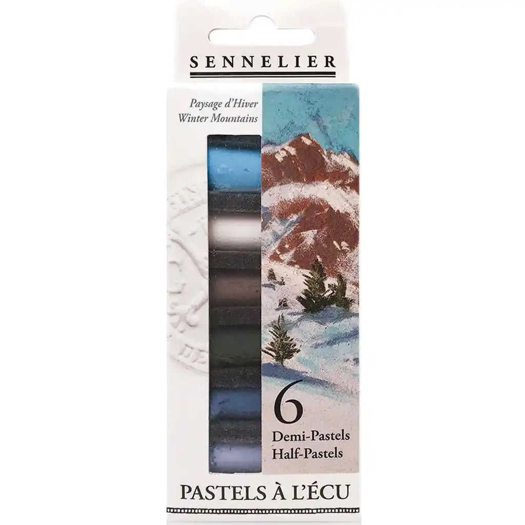 Sennelier Soft Pastel Half Stick 6pc Set