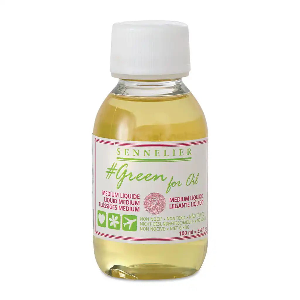 Sennelier Green For Oil Liquid Medium