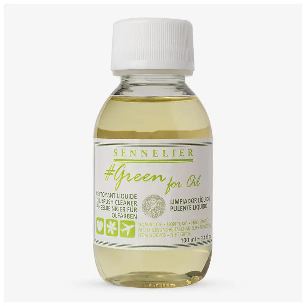 Sennelier Green For Oil Brush Cleaner 100ml