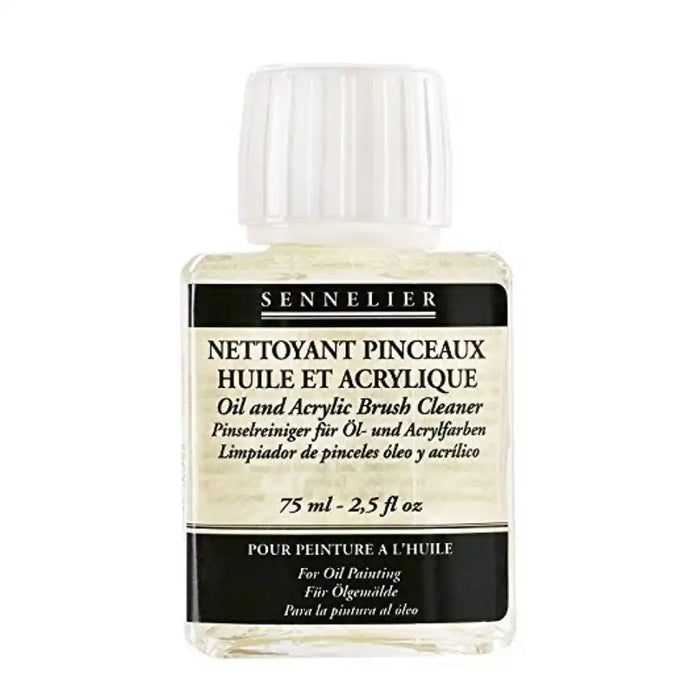 Sennelier Brush Cleaner Oil & Acrylic 75ml - 2.5 Fl oz