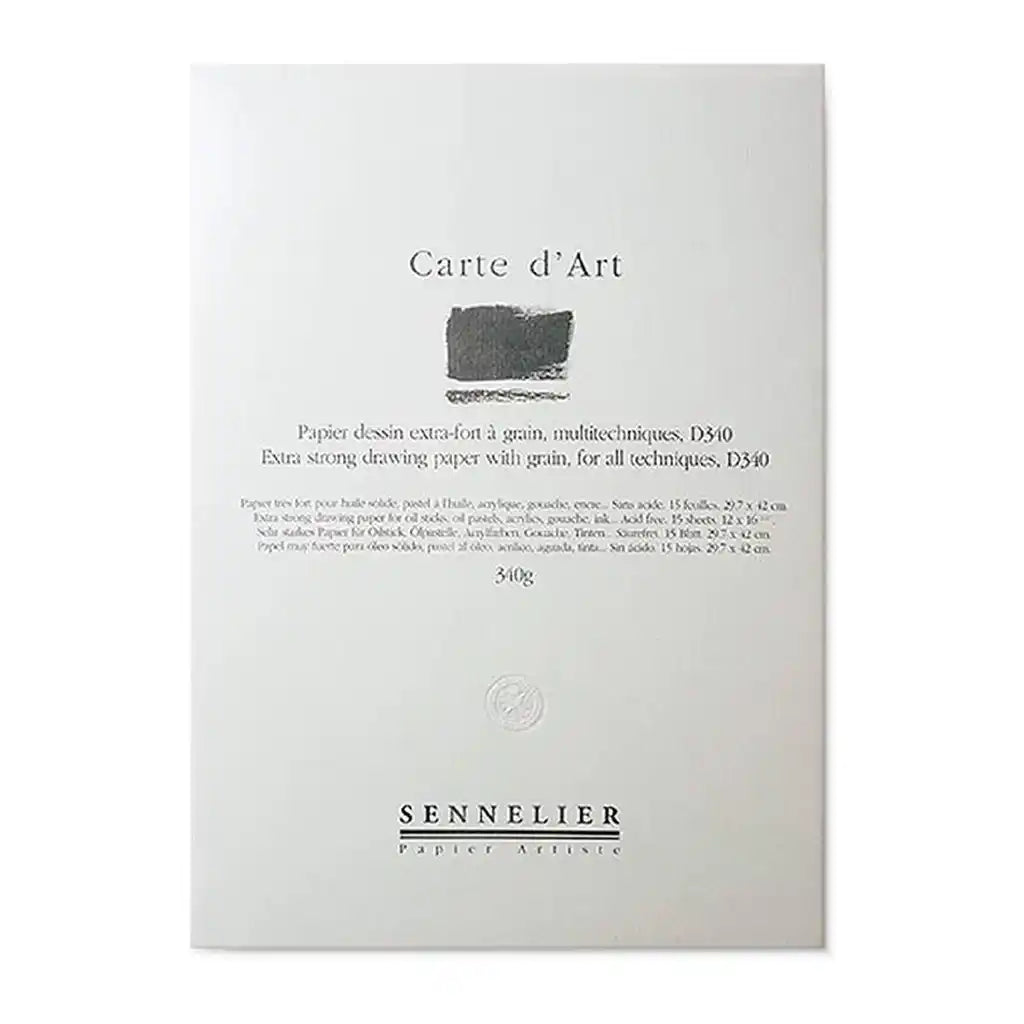 Sennelier Pad 0340 Carte D'Art 24 x 32cm - 9.5 x 2.5in