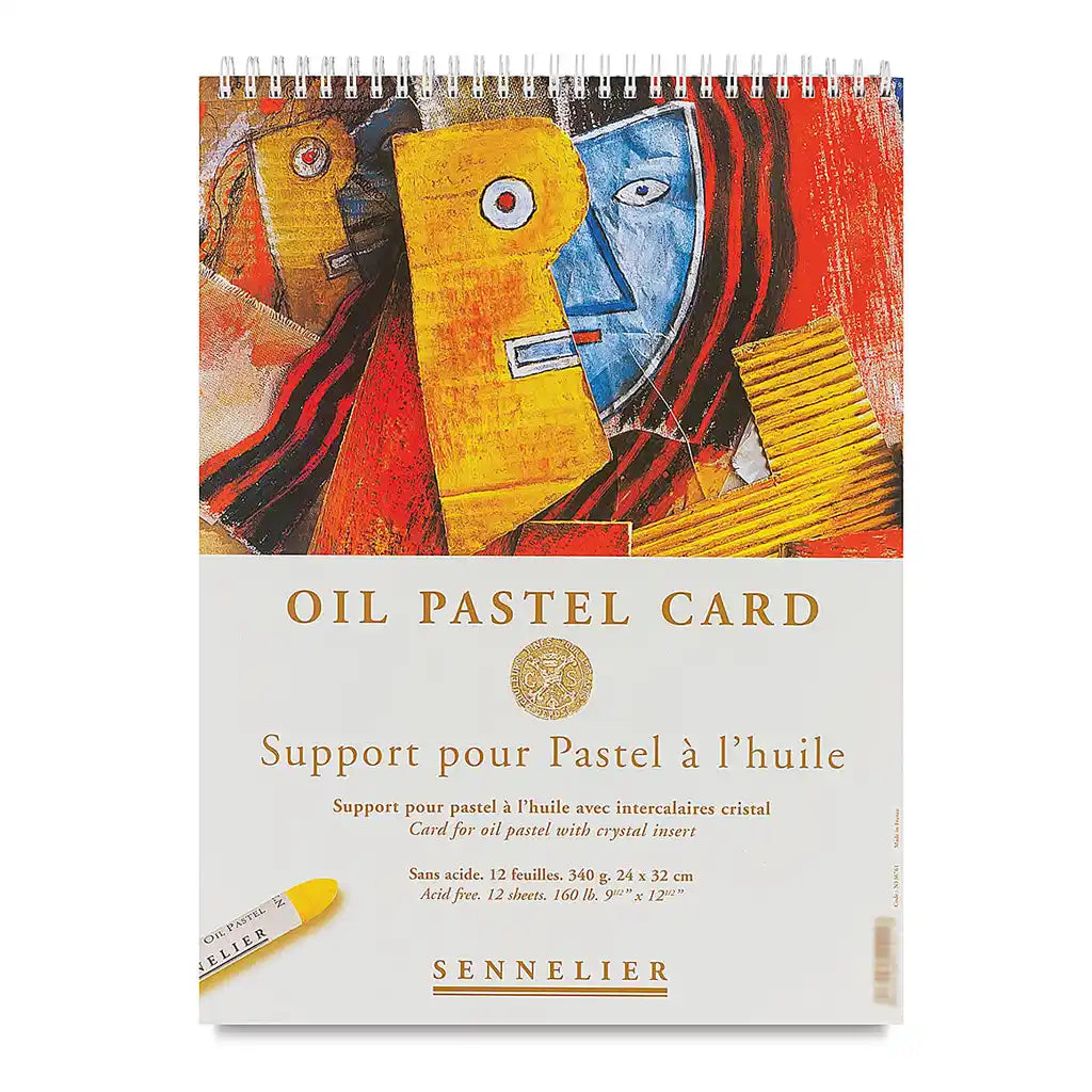 Sennelier Oil Pastel Pad 24 x 32cm - 9.5 x 12.5