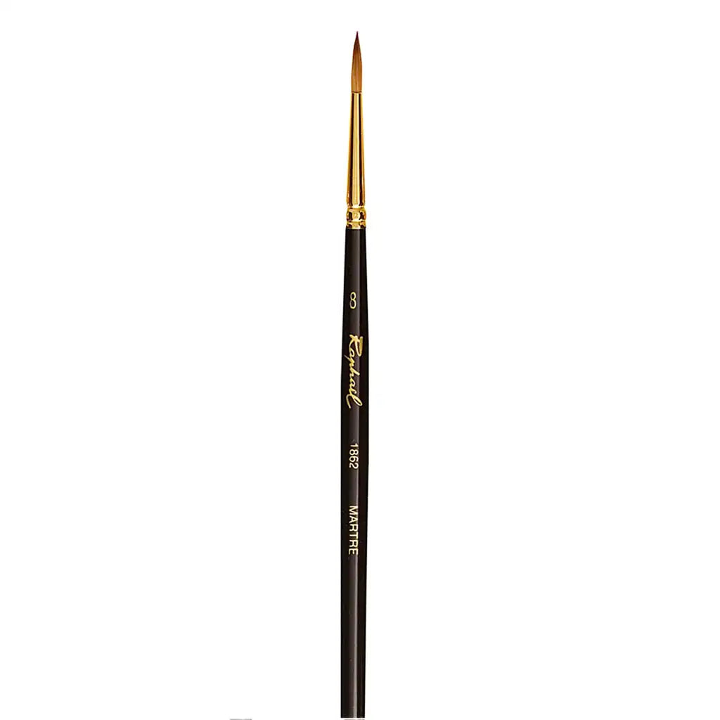 Raphael Gold Extrafine Oil Round Brush 1862