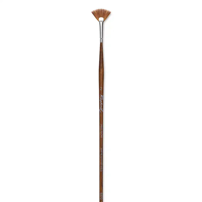 Precision Acrylic And Oil Fan Brush 8970