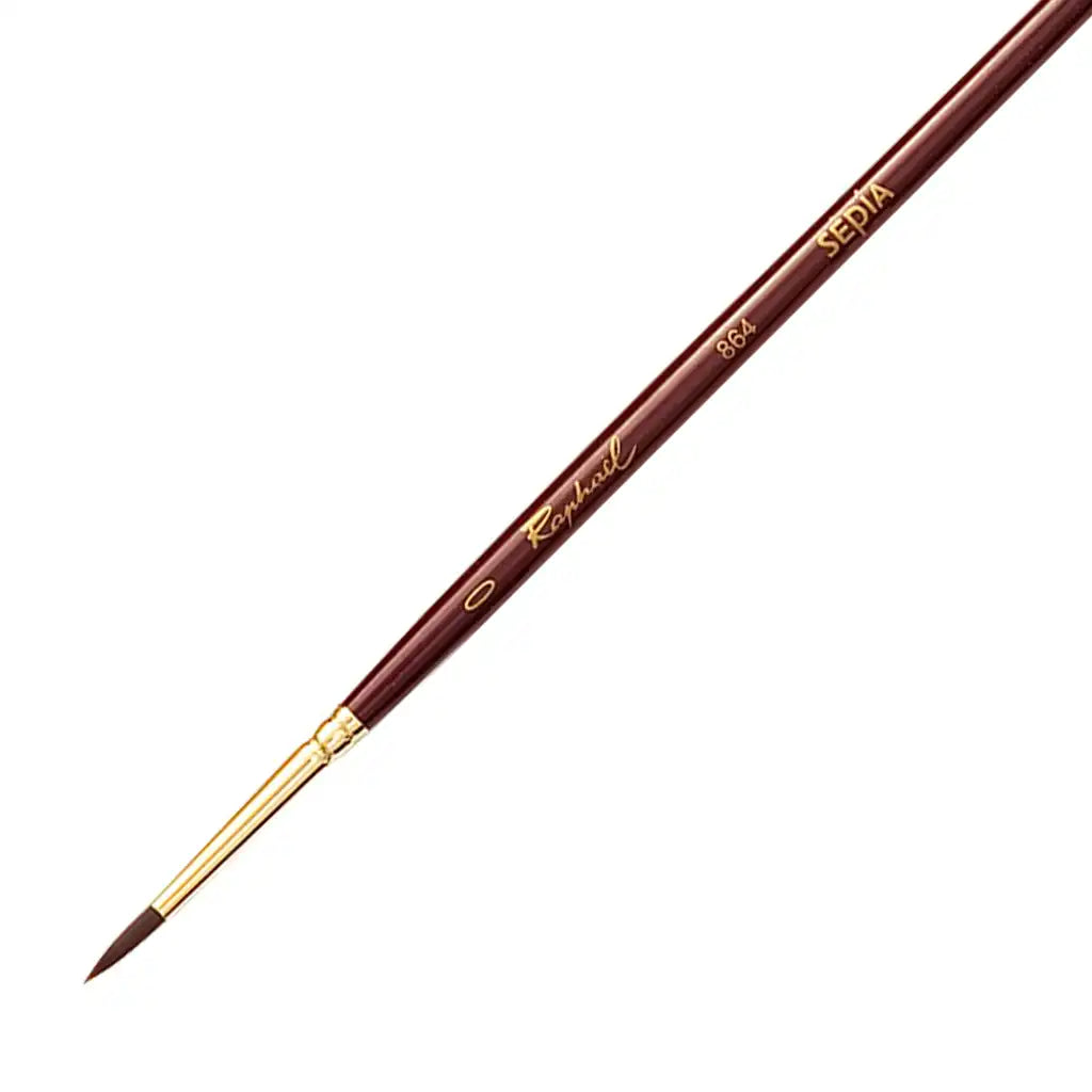 Sepia Acrylic Round Brush 864