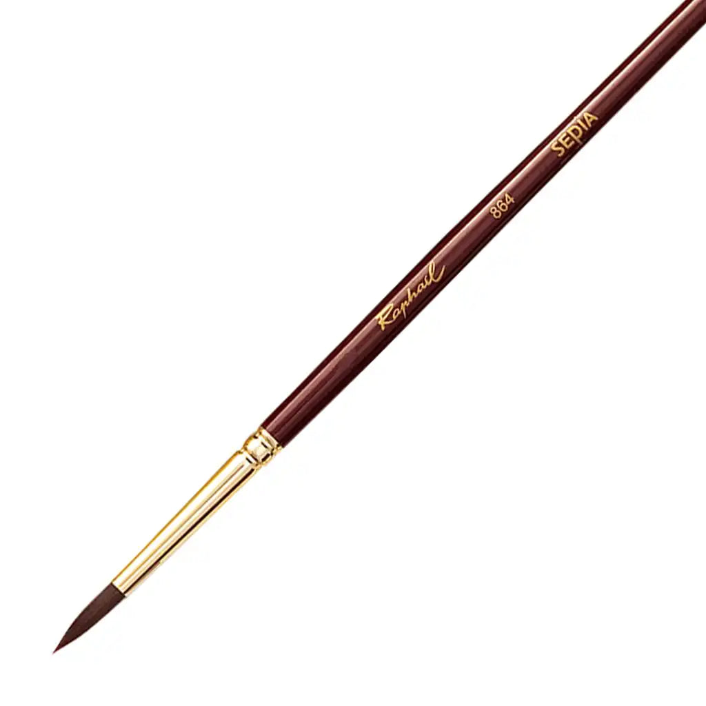 Sepia Acrylic Round Brush 864
