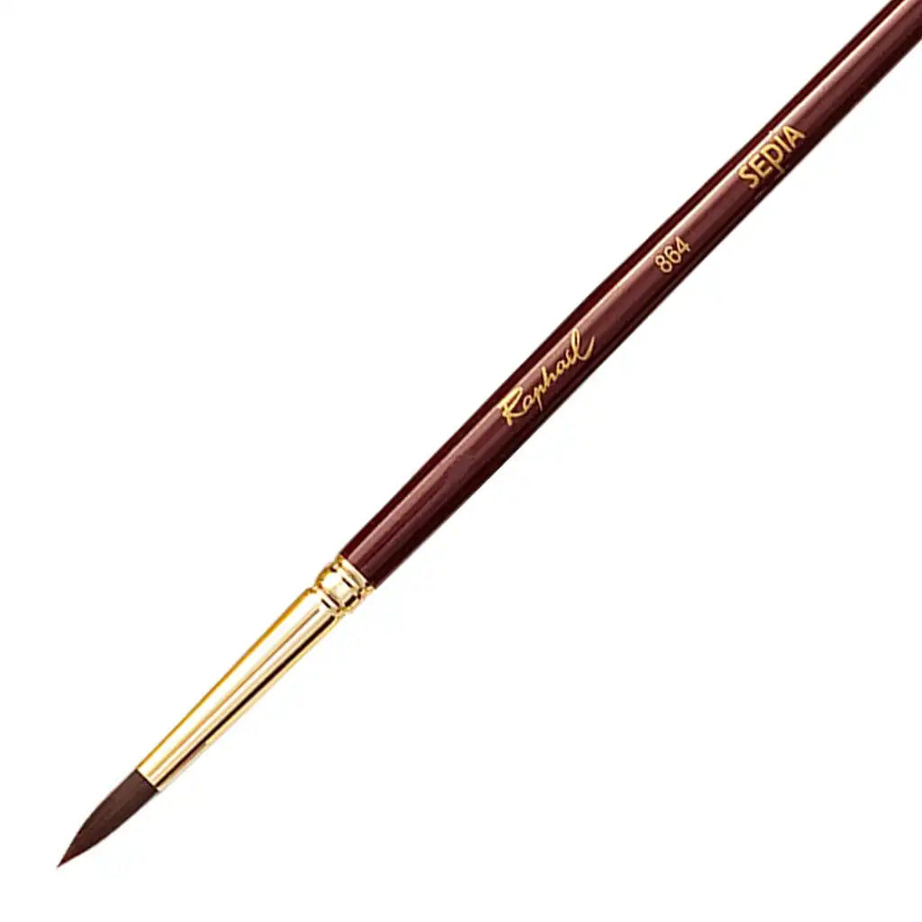 Sepia Acrylic Round Brush 864